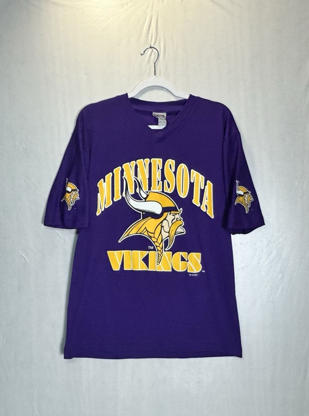Vintage 90s Minnesota Vikings Randy Moss #84 Jersey Shirt NFL Football USA Sz M